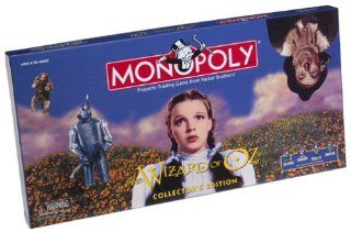 The Wizard Of Oz Monopoly Game: Toys & Games
