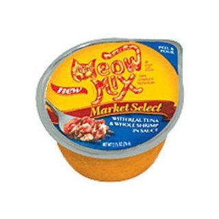 Meow Mix Market Select with Real Tuna & Whole Shrimp in Sauce Cat Food 2.75 oz : Canned Wet Pet Food : Pet Supplies