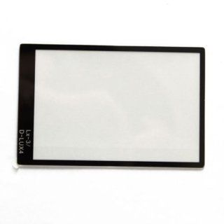 Optical Glass LCD Screen Protector for Panasonic LX 3 D LUX4: MP3 Players & Accessories
