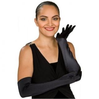 Stretch Satin Opera Length Gloves Costume Accessory: Clothing