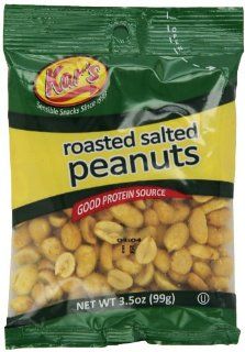 Kar's Nuts Salted Peanuts, 3.5 Ounce Bags (Pack of 42) : Grocery & Gourmet Food