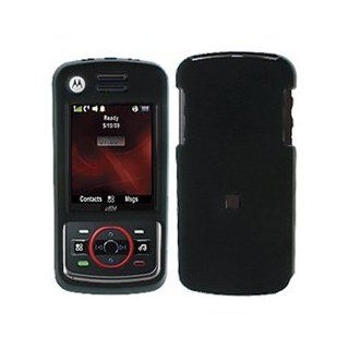 Motorola Debut i856 Black Rubber Feel Hard Case Cover w/Belt Clip: Cell Phones & Accessories
