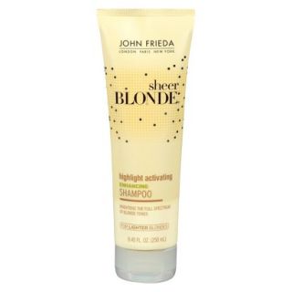 John Frieda Sheer Blonde Highlight Activating Enhancing Shampoo for Lighter