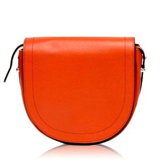 Avril Mong women's cross body, Orange, 100% Leather, Small Fashion Shoulder Bag : Other Products : Everything Else