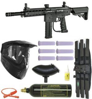 Spyder MR5 Paintball Marker Gun Magazine Fed 3Skull Mega Set   Black : Paintball Gun Packages : Sports & Outdoors