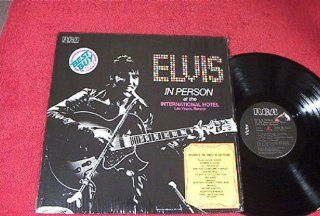 Elvis In Person: At the International Hotel: Las Vegas, Nevada: Vinyl LP: Music