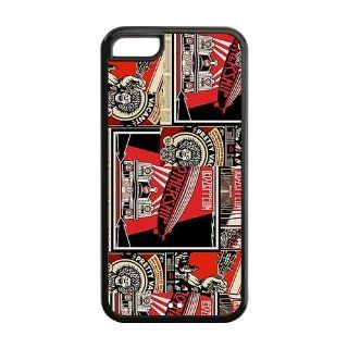 Custom Your Own Led Zeppelin Rock Band Silicon iPhone 5C Case , Best Durable Led Zeppelin iPhone 5C Case: Cell Phones & Accessories