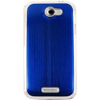 HTC ONE X S720E BLUE WITH WHITE RIM ACCESSORY CASE SNAP ON PROTECTOR: Cell Phones & Accessories