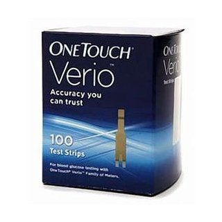One Touch Verio IQ Gold Test Strips   100ct: Health & Personal Care