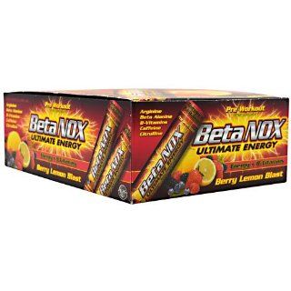 Beta NOX Pre Workout Mix, Berry Lemonade, 12 Pack, BetaNOX, From IDS: Health & Personal Care