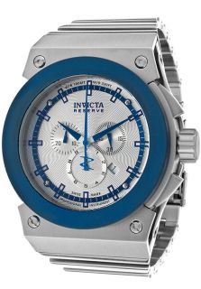 Invicta 11593  Watches,Mens Akula/Reserve Chronograph Silver Dial Stainless Steel, Chronograph Invicta Quartz Watches