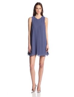 BCBGeneration Women's High Neck Pleat Dress at  Womens Clothing store