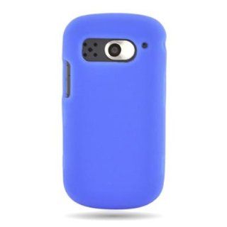 WIRELESS CENTRAL Brand Silicone Gel Skin BLUE Sleeve Rubber Soft Cover Case for PANTECH 8995 BREAKOUT (VERIZON) [WCH842]: Cell Phones & Accessories