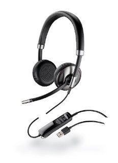 Plantronics Blackwire C720 M Wired Headsets   Retail Packaging   Black: Cell Phones & Accessories
