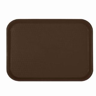 Fast Food Tray Brown Restaurant Quality 12" x 16 1/4" *NSF*: Kitchen & Dining