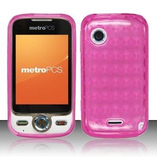 HUAWEI: M735, Pink Argyle Hard Gel Candy Skin Cover : Other Products : Everything Else