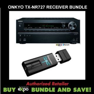 Onkyo TX NR727 7.2 Channel Network Audio/Video Receiver and AudioQuest Dragonfly USB DAC: Electronics