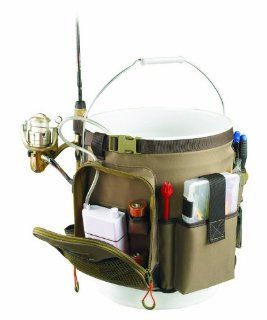 Wild River by CLC WL3506 Tackle Tek Rigger Lighted Bucket Organizer with Plier Holder and Retractable Lanyard, 5 Gallon : Fishing Tackle Storage Bags : Sports & Outdoors