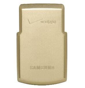OEM Samsung Extended Battery Cover Door for Samsung Alias SCH U740 AACU740DGZBSTD, Gold: Cell Phones & Accessories