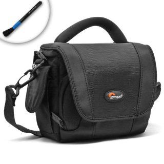 PLUSH Premium Carrying Case for Toshiba H30 / JCV GZ HM320 and Many Other Camcorders **Includes Cleaning Brush : Camera Cases : Camera & Photo