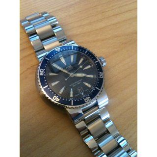 Oris Men's OR733 7533 8555MB Dives Date Blue Dial Watch: Oris: Watches