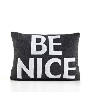 Alexandra Ferguson Be Nice Decorative Pillow BENICE 104 XX Color: Cream / T