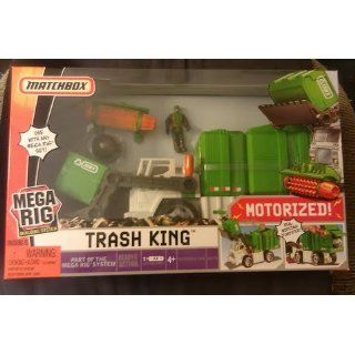 Matchbox Mega Rig Trash King Building System: Toys & Games