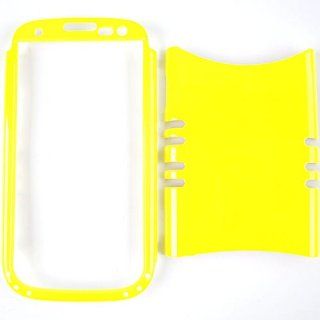 Cell Armor I747 RSNAP A022 AY Rocker Series Snap On Case for Samsung Galaxy S3   Retail Packaging   Pearl Yellow: Cell Phones & Accessories