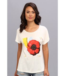 Obey Arist Series: Teebs Floral 2 Modern Dolman Womens T Shirt (Gray)
