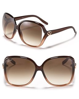 Gucci Oversized Square Frame Sunglasses with Open Sides's