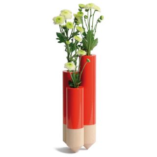 Ya Pas Le Feu Au Lac PIK Vase YP FX PK Color: Red