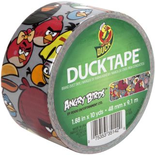 Licensed Duck Tape 1.88x10yd angry Birds