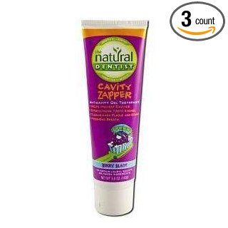 The Natural Dentist Healthy Teeth & Gums Children's Toothpaste Gel, Sparkle Berry Blast, 5 Ounces (Pack of 3): Health & Personal Care