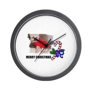 Shop CafePress MERRY CHRISTMAS YORKSHIRE TERRIER Wall Clock at the  Home Dcor Store