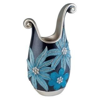 Aqua Demeter 14 inch Decorative Vase