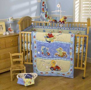 Sesame Beginnings Away We Go 3-pc. Crib Set  Crib Bedding Sets  Baby