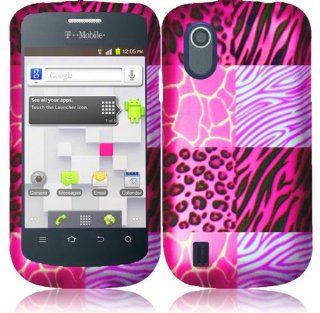 For ZTE Concord V768 Hard Design Cover Case Pink Exotic Skins Accessory: Cell Phones & Accessories