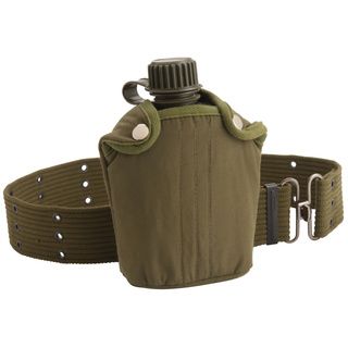 Coleman Military Style Canteen And Belt