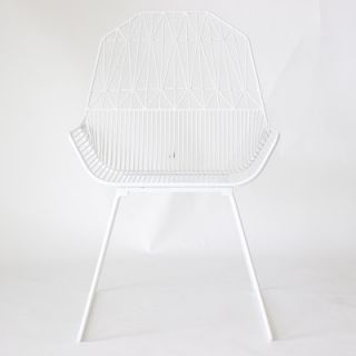 Bend Goods Farmhouse Lounge Chair farm Color: White
