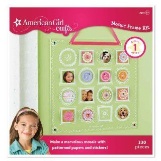 American Girl Crafts Mosaic Frame Kit: Toys & Games