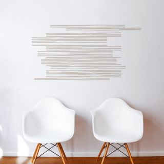 ADZif Spot Wooden Slats Wall Decal S2212 Color: Warm Grey