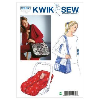 Kwik Sew K2997 Baby Car Seat Cover and Bag Sewing Pattern, No Size