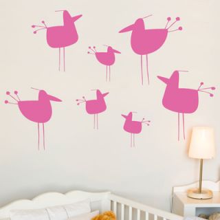 ADZif Piccolo Hot Chicks Wall Decal B4104R172/B4104R428 Color: Pink Gum