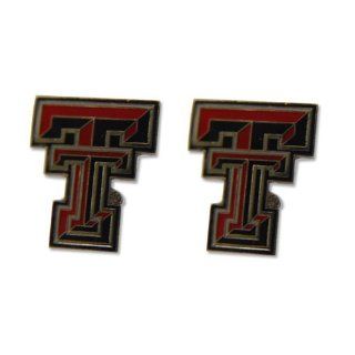 Texas Tech Raiders Post Stud Logo Earring Set Ncaa Charm : Sporting Goods : Sports & Outdoors
