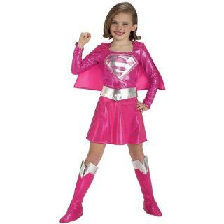 Standard Kids Supergirl Costume   Official Costumes: Toys & Games