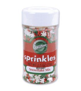 Wilton Snowflake Sprinkle Mix: Kitchen & Dining