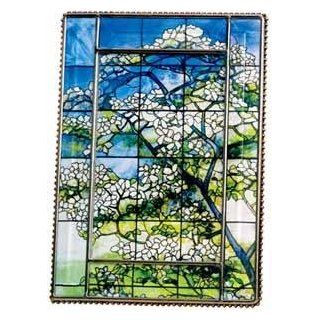 Tiffany Dogwood Glass Easel Frame from the Metropolitan Museum collection   4x6: Camera & Photo