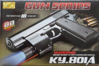KY.801A Spring Pistol Laser Sight With Flashing Lihgt Air soft Gun : Airsoft Gun Sights : Sports & Outdoors