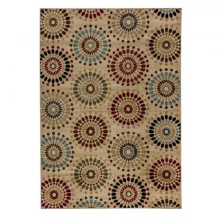 Rodeo Drive Ivory Transitional Geometric Area Rug (23 X 311)