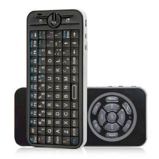 KP 810 16 IPazzPort Fly/Air Mouse 2.4GHz Mini Size Wireless Keyboard with 2 Mode Learning IR Remote Black  Office Keyboard Drawers 